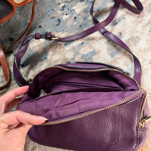 Purple Vegan Target Crossbody Bag a new day - Picture 9 of 11